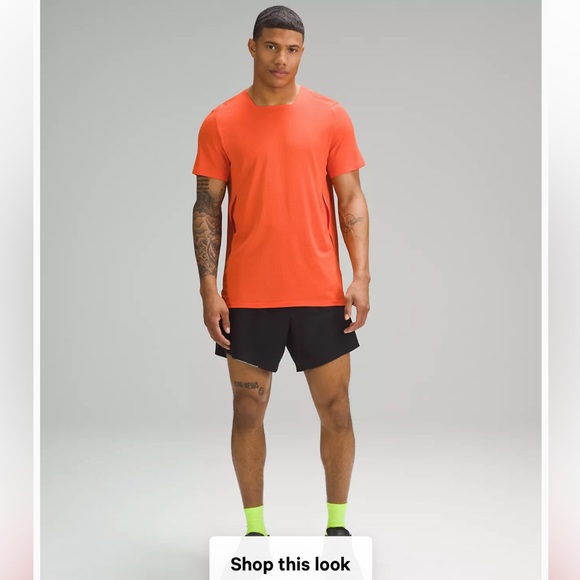 Lululemon Fast and Free Shirt Sleeve Airflow Shirt, NWT - Picture 2 of 8